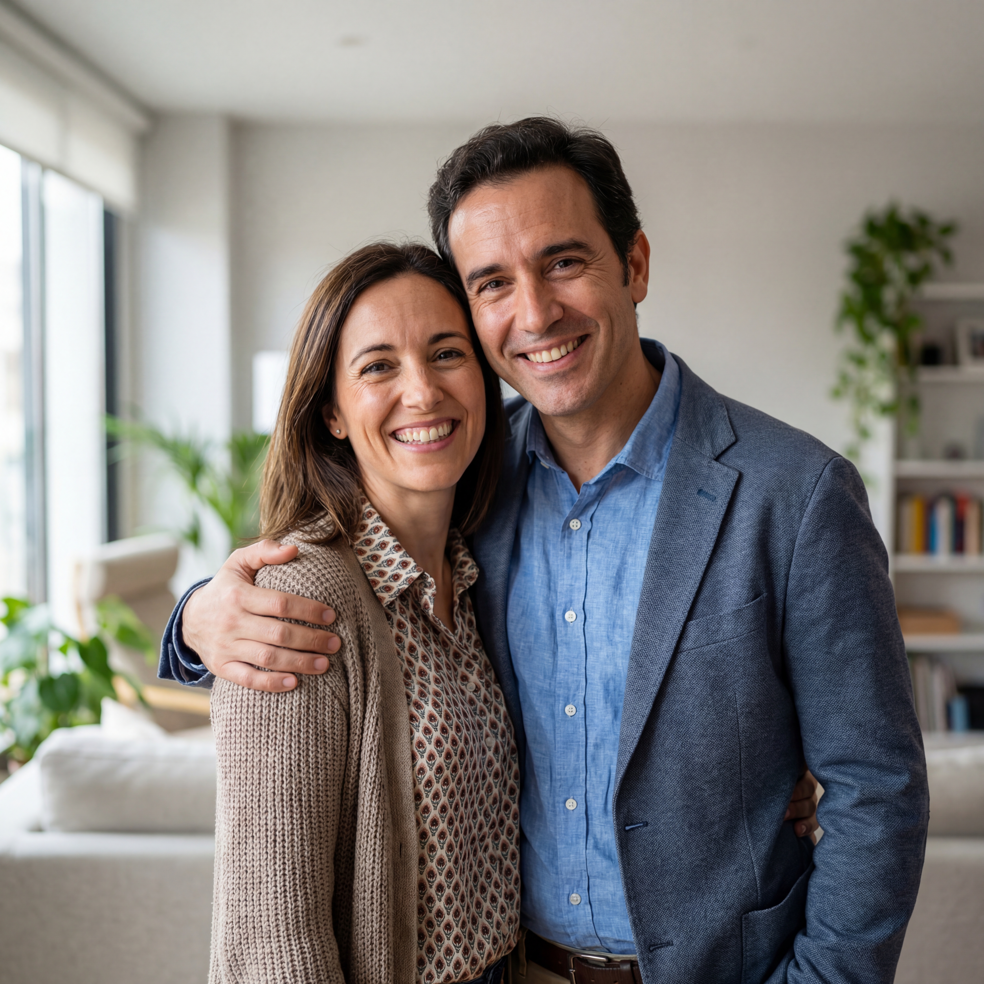 Marcos y Elena, clientes de hipoteca fija en Tarragona — Firmax Broker